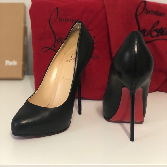 Christian Louboutin Shoes - Christian Louboutin Big Lips 120 Black Stiletto